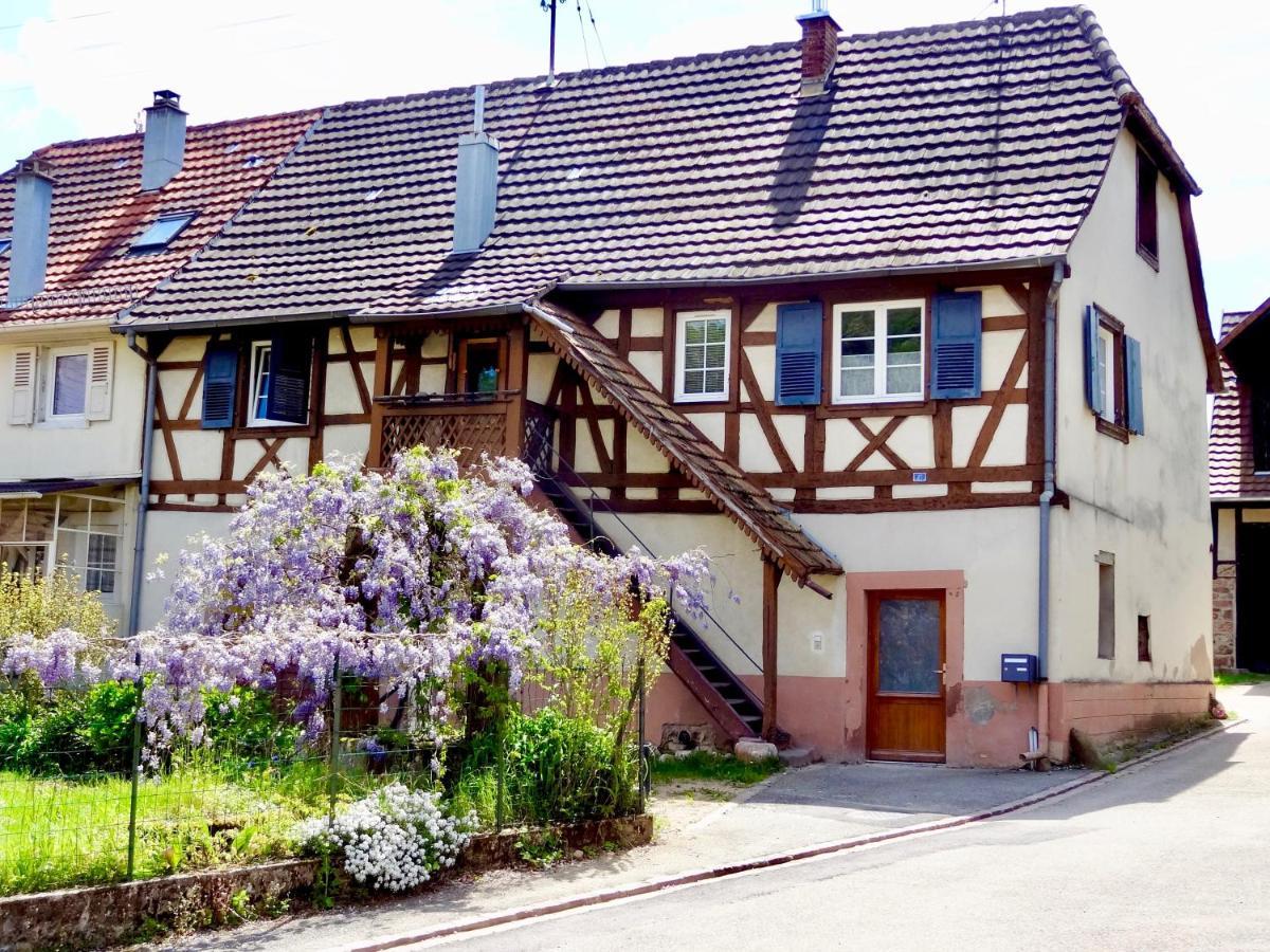 La Couette Enchantée - Parking - Zimmerbach Exterior foto