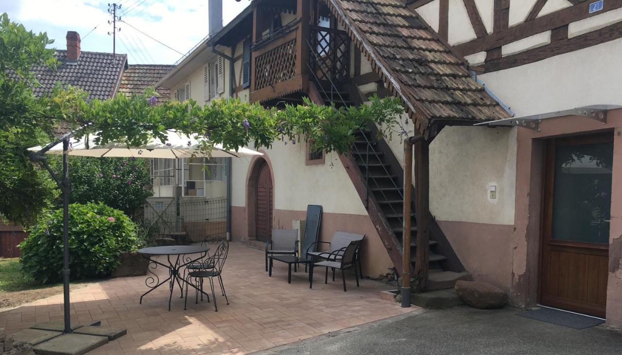 La Couette Enchantée - Parking - Zimmerbach Exterior foto